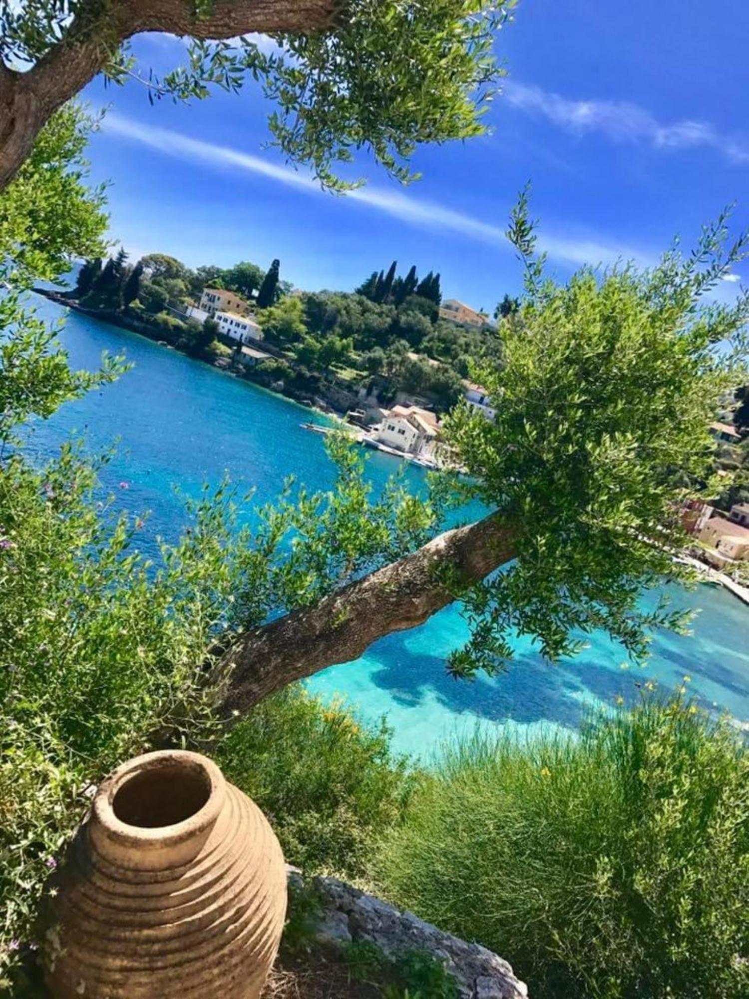 Aronis Spyros Panoramic Seaview Apartments Longós 외부 사진