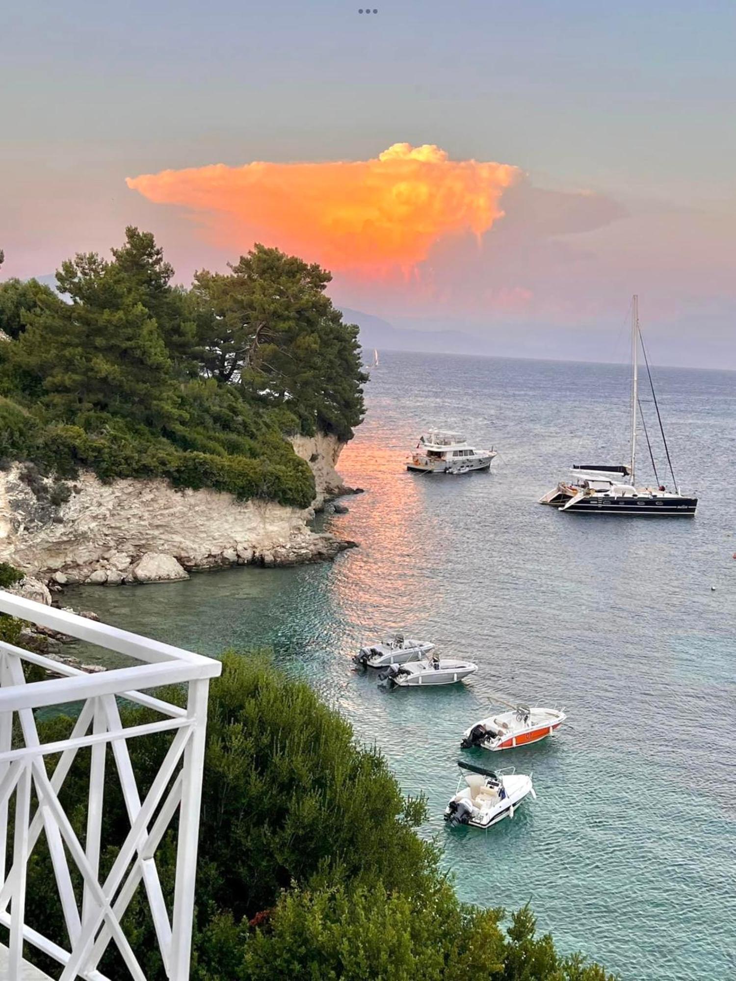 Aronis Spyros Panoramic Seaview Apartments Longós 외부 사진